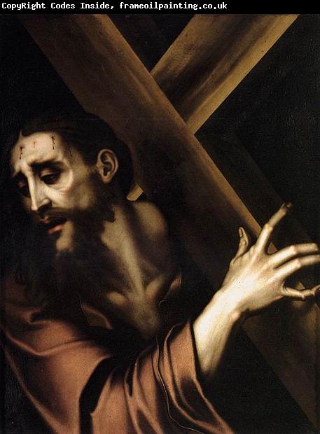 MORALES, Luis de Christ Carrying the Cross